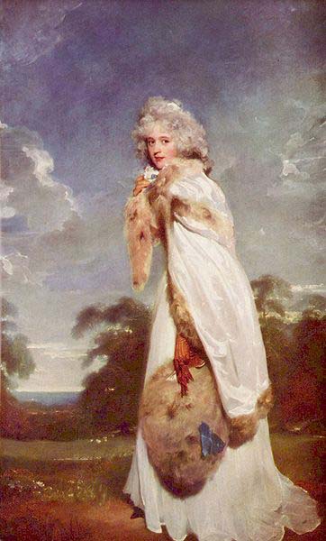 A portrait of Elizabeth Farren by Thomas Lawrence